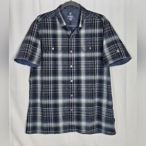 KÜHL Response Short Sleeve Light Weight, Button down Shirt Men's Large. NWOT